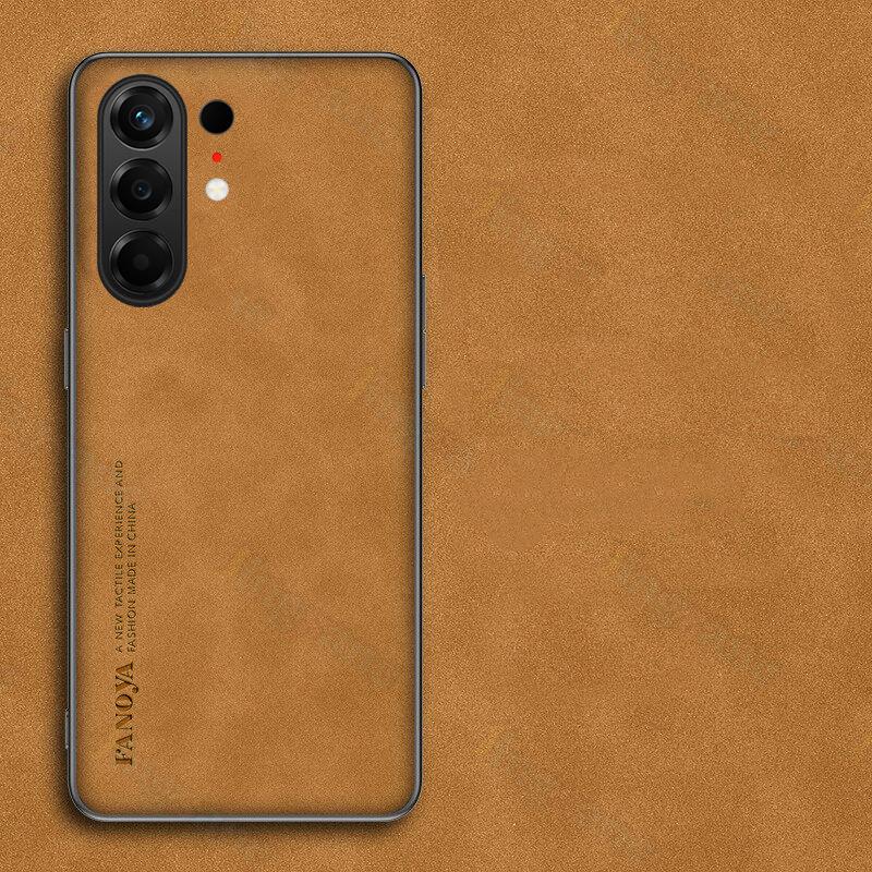 For Tecno Camon 50 Pro Case Frosted Soft Vintage Leather Anti Drop For Tecno Camon50 Back Cover