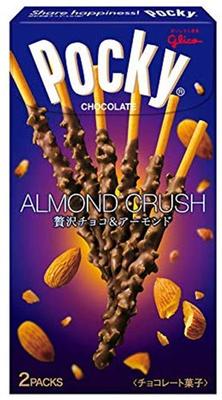 Ezaki Glico Αμύγδαλο Τριμμένο Pocky 2 σακουλάκια x 10 τεμάχια