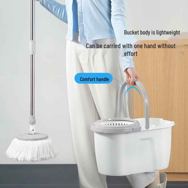 Beautiful Hands-Free Spin Mop & Bucket System