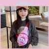 Labubu Cartoon Character Kids Coin Purse Chest Bagwith Nylon Material For Daily Use