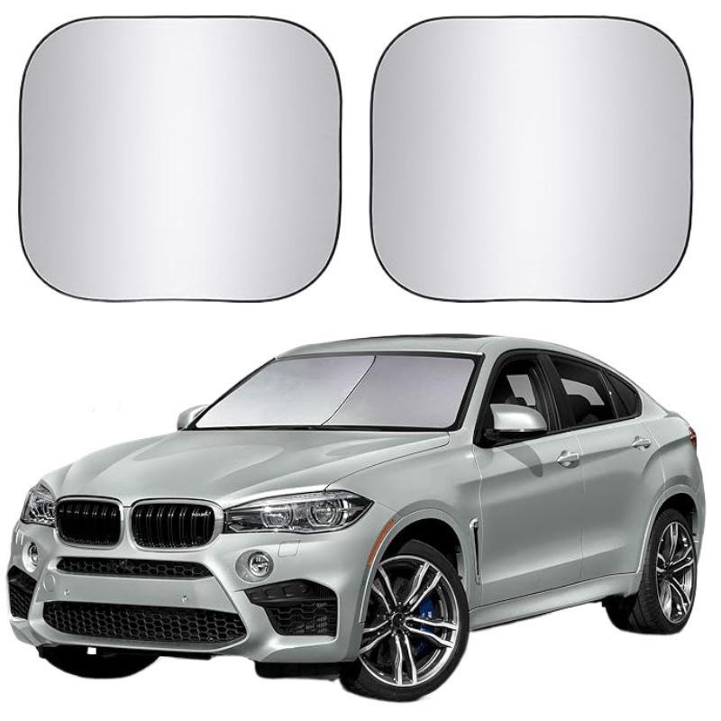 Foldable Car Windshield Sunshade for Sunlight Blockage & Front Window Privacy