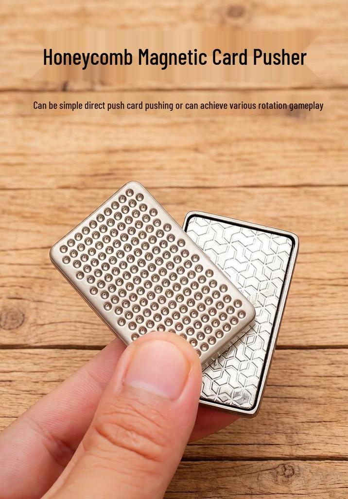 Infinite Tuning Fork Magnetic Card Flip EDC Stress Relief Toy