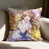 Llove Live Anime Pillow Case Linen Pillow Covers Cover For Couch Living Room Bench Patio Floor Linen Home Decor