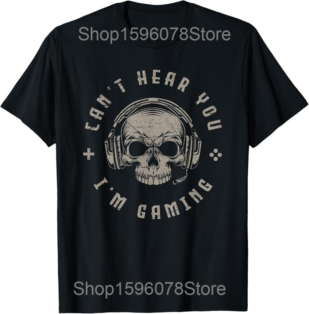 I Love My Mom Gamer Gifts Video Game PC T Shirts Men Women Humor Streetwear Tee Shirt Short Sleeve Christmas Loose Clothing