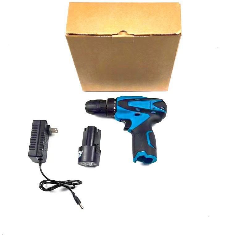 12V Cordless Electric Drill Set with Lithium Battery