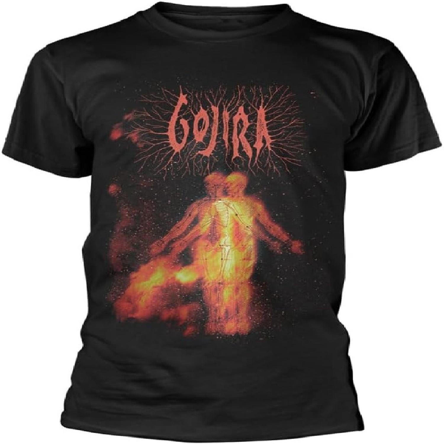 Gojira Men s Stardust (Organic) T-Shirt Medium Black S