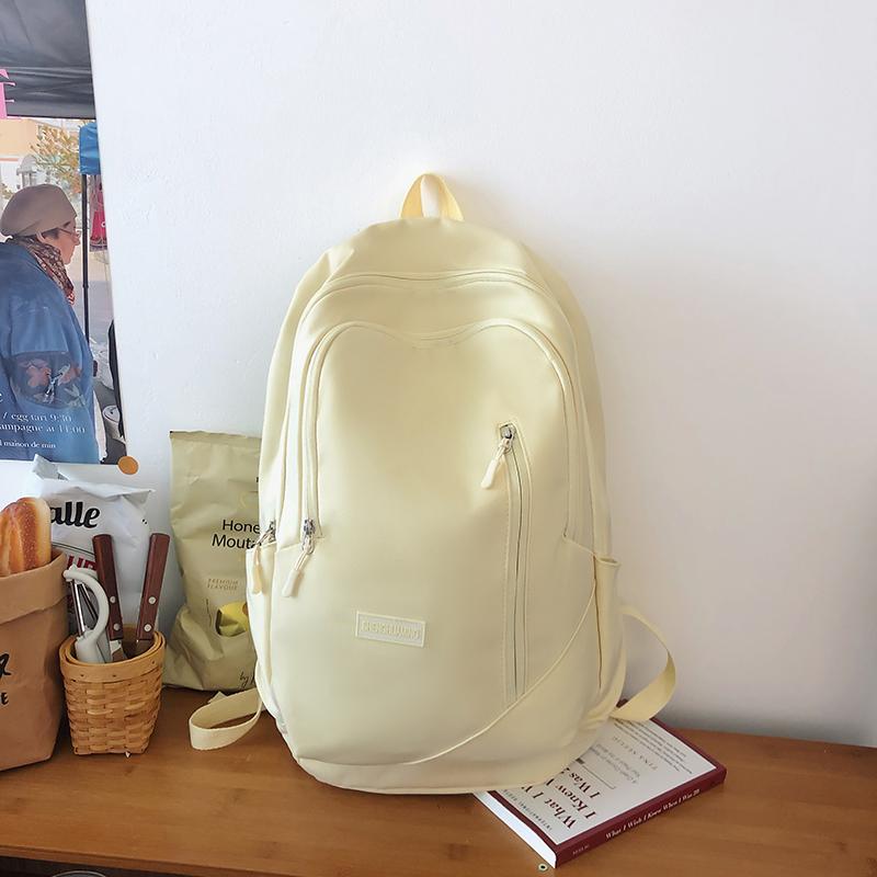 Middle School Student Bag Large Capacity Dame Ryggsekk Junior High School Student Ryggsekk Dame