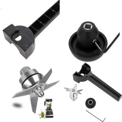 4pcs/set Wet Blade Assembly Wrench Drive Socket Fit for Vitamix 5200 Series Blenders Mixer Parts with Blade Removal Tool