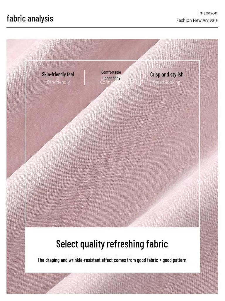 Petite Pink Lace Trim Wide Leg Women's Spring Summer Pants