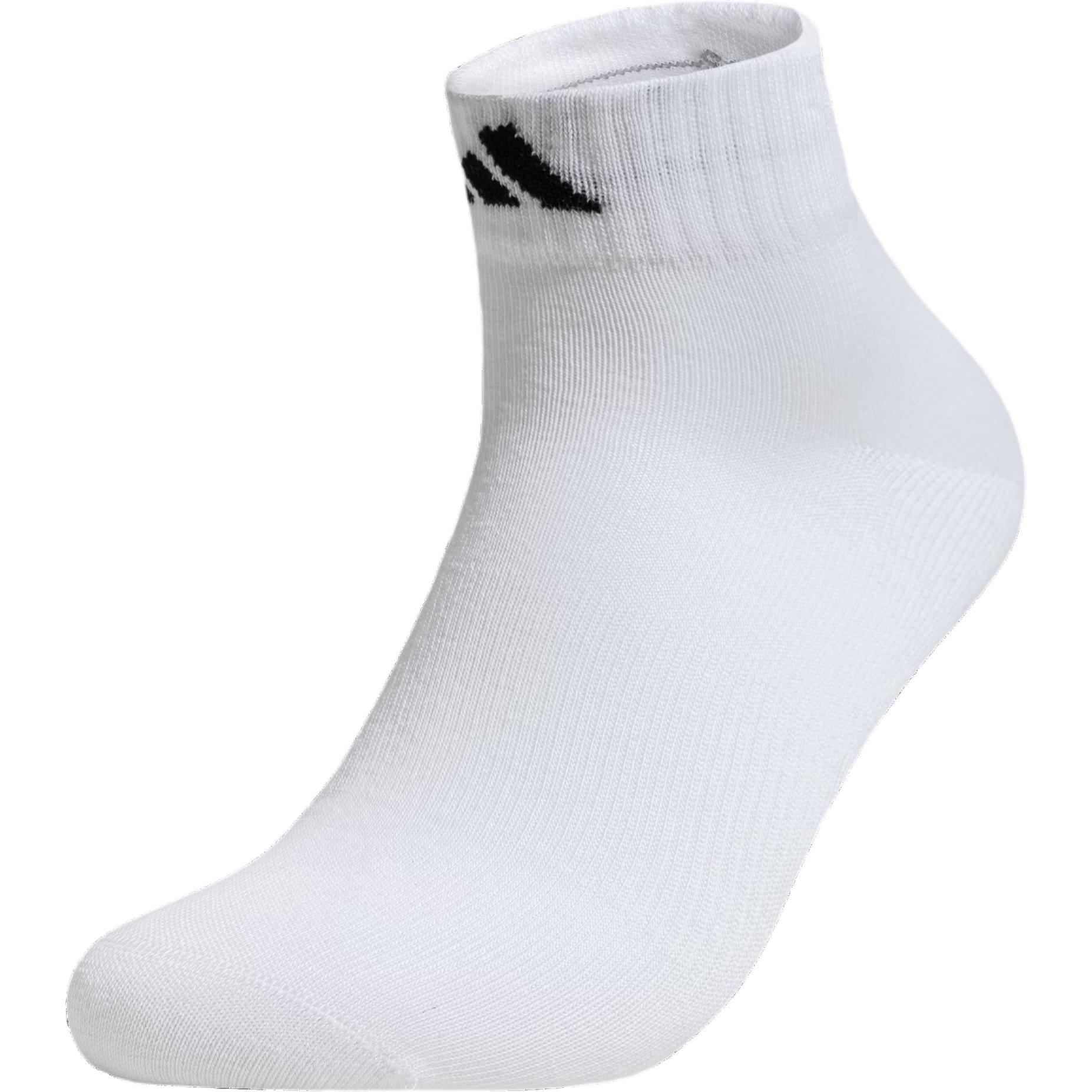 Adidas Ankle Socks Unisex 1 Pack White/Black KC5703 M