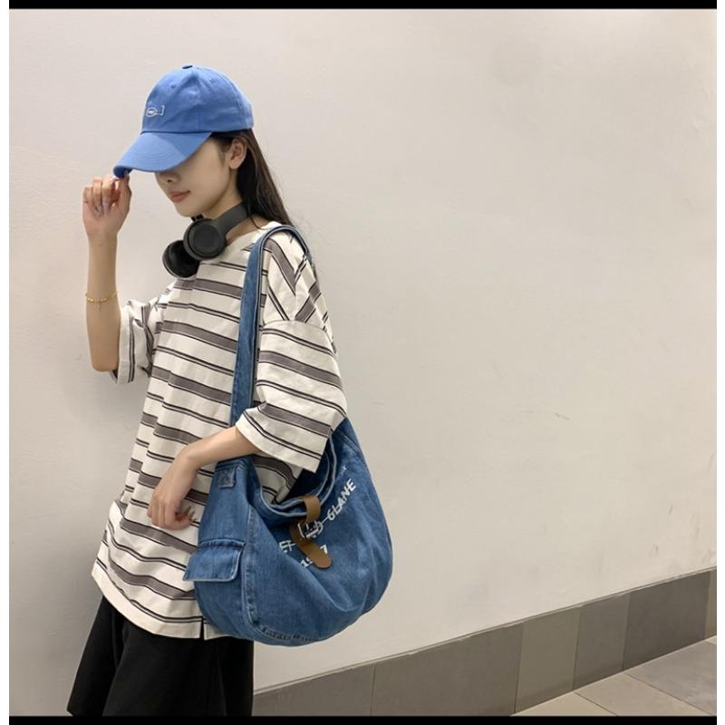 New Cowboy Bag Female Shoulder Bag Temperament Cowboy Large Capacity Tote Bag