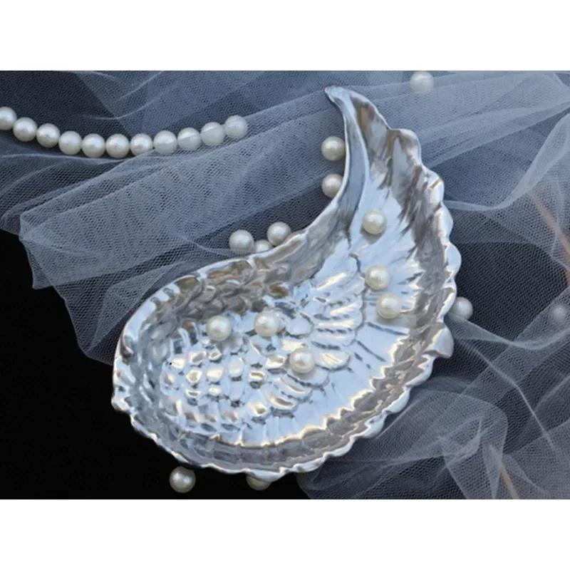 Wings Candle Mold DIY Silicone Epoxy Mold Cake Candy Chocolate Fondant Soap Cake Decorating Tool 2 Pcs/Set