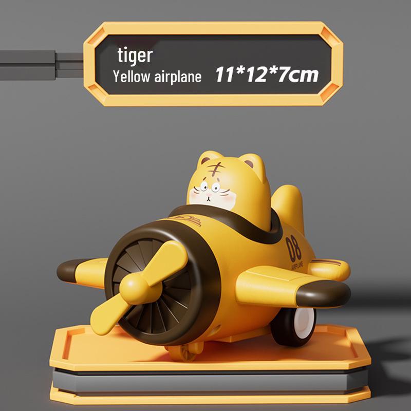 Children s Inertial Pull-Back Small Airplane Toy Car