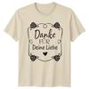 Danke Fr Deine Liebe Unisexs TShirt GerUnisex Love Gratitude Valentines Day Gift
