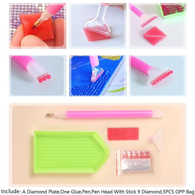 5D DIY Diamond Painting Hard Working Bee Diamond Embroidery Full Mosaic Kits Cross Stitch Home Decor Handmade Gifts