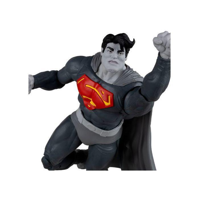 Figurine - MCFARLANE - Superman / The Dark Knight Returns (édition noir et blanc) - Gold Label - 22 articulations - 18 cm