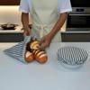 Reble Linen Bread Bag –Homemade Sourdough Bread Sourdough Bread Bag (12 X 17.7 In) + Lined Proofing Cover (10 In) | Bread Storage & Dough Proofing