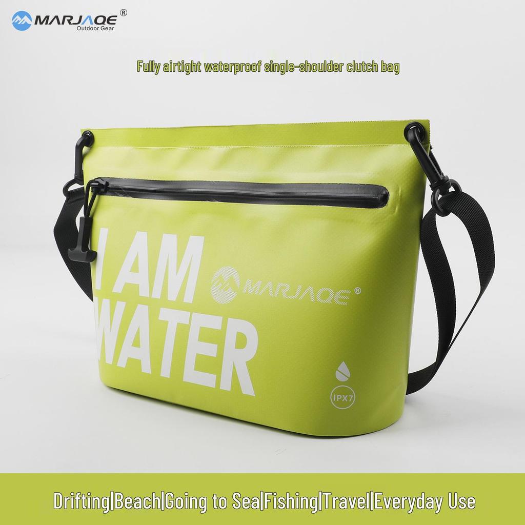 Borsa Monospalla Impermeabile IPX7 – Borsa da Viaggio e per Rafting Versatile per Articoli da Toeletta