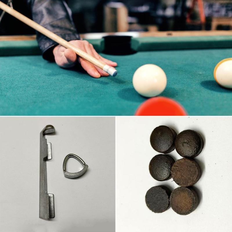 Billiard Stick Tip Tools Pool Cue Repair Kits Portable Pool Cue Repair Tool Billiard Stick Tip Tool Pool Cue Accessories