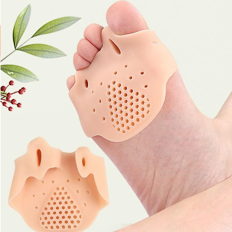 Breathable Metatarsal Pads 1Pair Balls of Foot Cushions for Women and Men Soft Gel Foot Pads Pains Relief Forefoot Pad