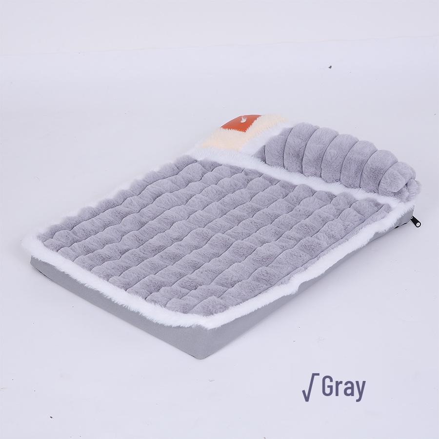 Four Seasons Thickened Dog & Cat Bed - Removable, Washable, Comfortable Pet Cushion