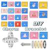 2026 New Trendy Funny Cat Rabbit Dog Dolphin Italian Charm Links Fit 9mm Stainless Steel Bracelet Women Men DIY Making Jewelry