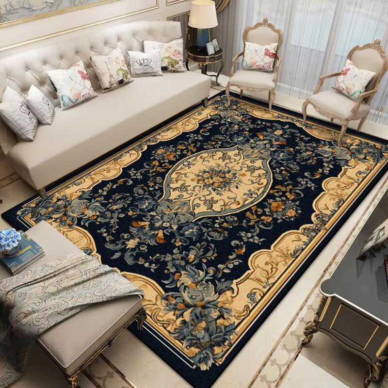 Bohemian Luxury Decoration Living Room Carpet Persian Retro Bedroom Large Area Rug Lounge Dining Room Non-slip Soft Tatami Mat