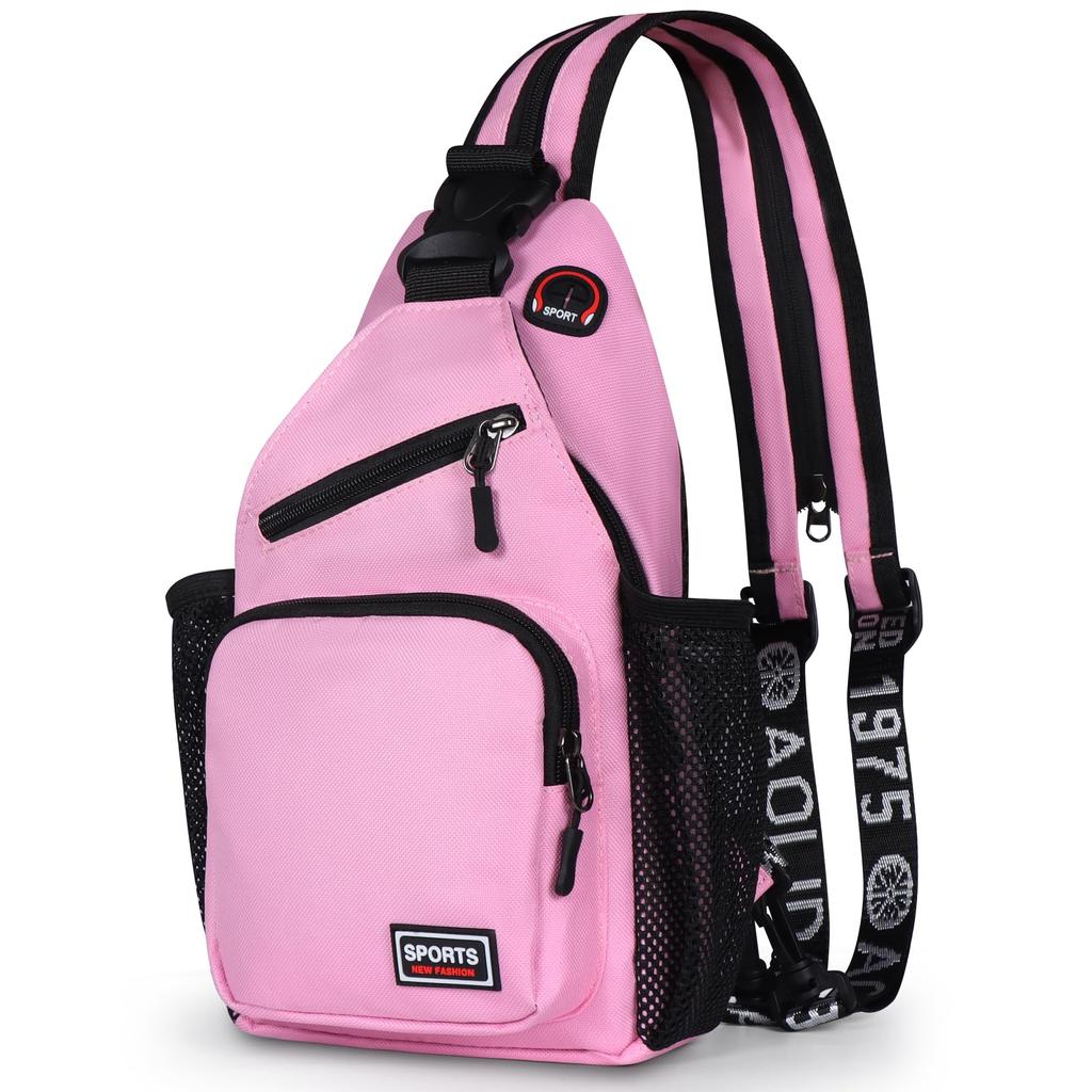 Geestock Convertible Backpack 2 In1 Small Sling Backpack For Women Crossbody Daily Bag Waterproof Chest Bag For Travel Hiking