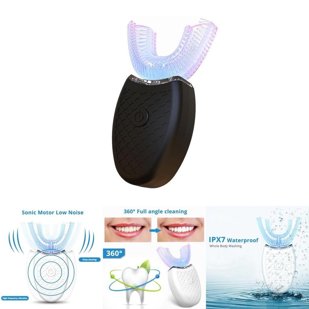 Automatic U-shaped Electric Toothbrush With Smart Blu-ray Teeth Whitening