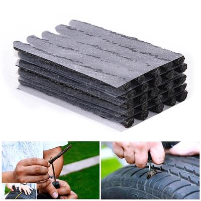 5/10 Stuks 3,5/6 mm Zwart Bandenlekstop Seal Reparatiegereedschap Kit Auto Tubeless Lekke Band Reparatiestrip Auto Motor