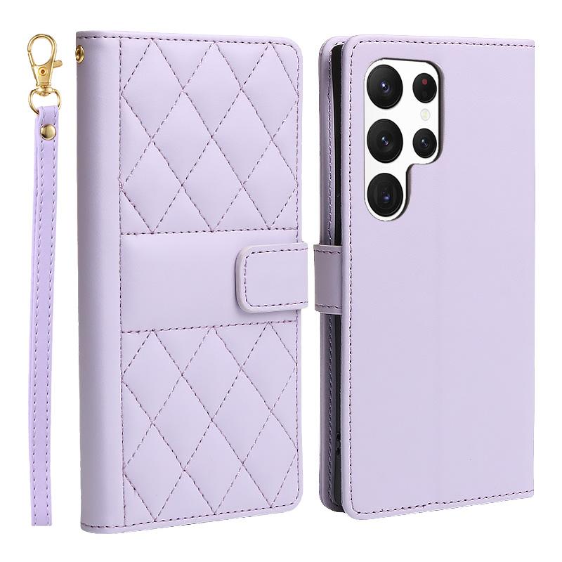 

Business Leather Case for Samsung Galaxy S24 Ultra S23 FE S22 S21 S20 5G S10 S9 Plus 20 10 + Flip Wallet Card Holder Cover For Note 10 Lite&Case & Strap