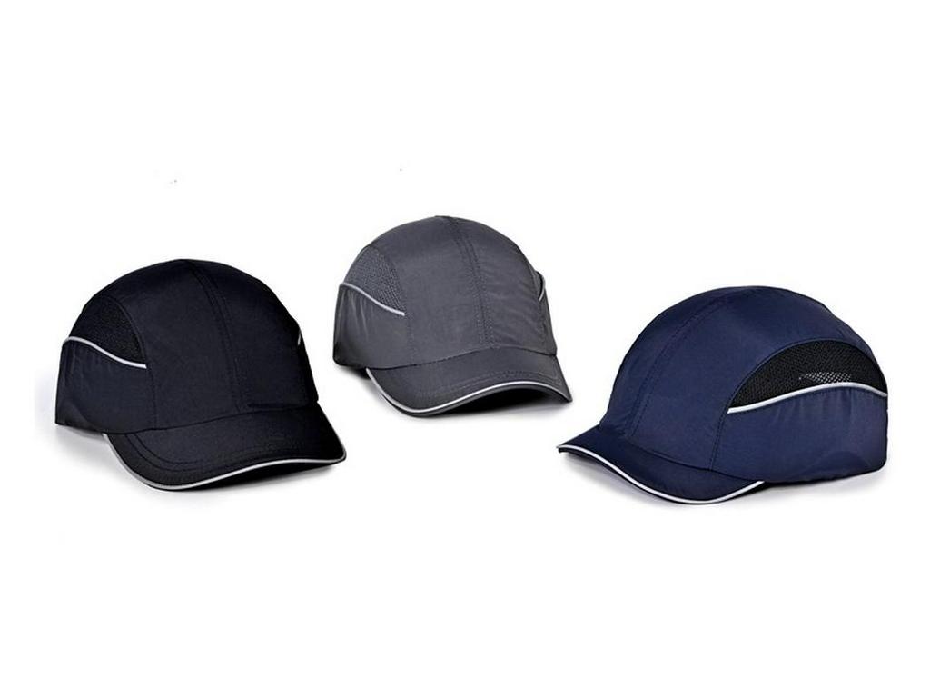 Lightweight EN812 Anti-Collision Cap for Industrial and Auto Repair Safety.