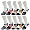 Arnold Palmer Minimisant le Glissement Chaussons Tricolores Classe A pour Femmes 10 Paires KL002 Chaussons en Coton
