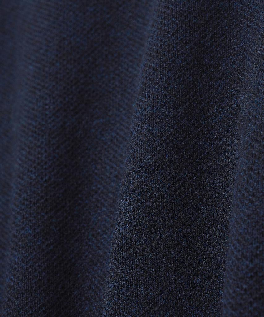 Noirer Essential Loose Fit V-Neck Cardigan (Navy)