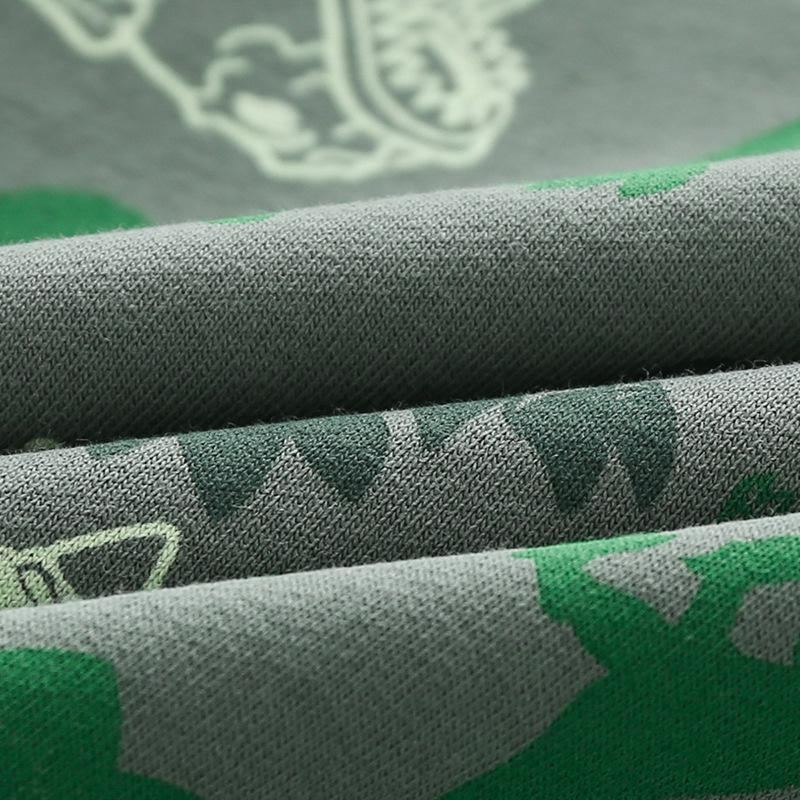 Grüner Langarm-Kapuzenpullover für Kinder, modischer Jungen-Kapuzenpullover