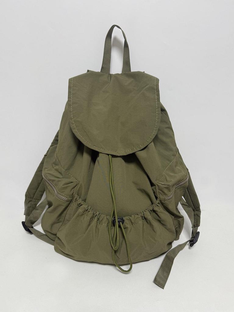 Fashionable Unisex Drawstring Backpack: Practical, Large-Capacity, Lightweight, Washable Fabric, Ideal for Casual Use.