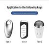 Voyah Dreamer Key Cover: 2024 Blueprint Low-Carbon Model - Simplistic Car Key Bag and Shell Buckle