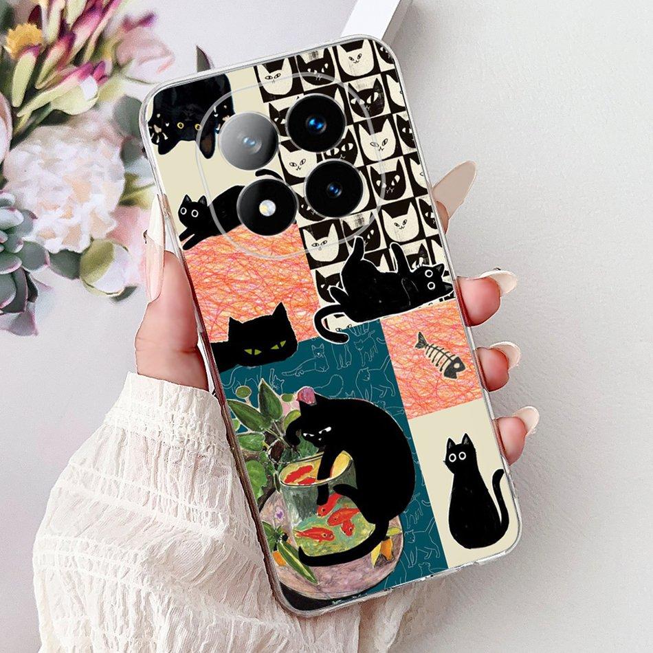 Phone Case For Xiaomi Redmi Note 14 Pro Plus / Note 14 Pro / Note14 4G 5G New Fashion Cool Design Soft Silicone TPU Slim Cases