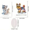 Acrylic stand-figurine "Puppy" for interior
