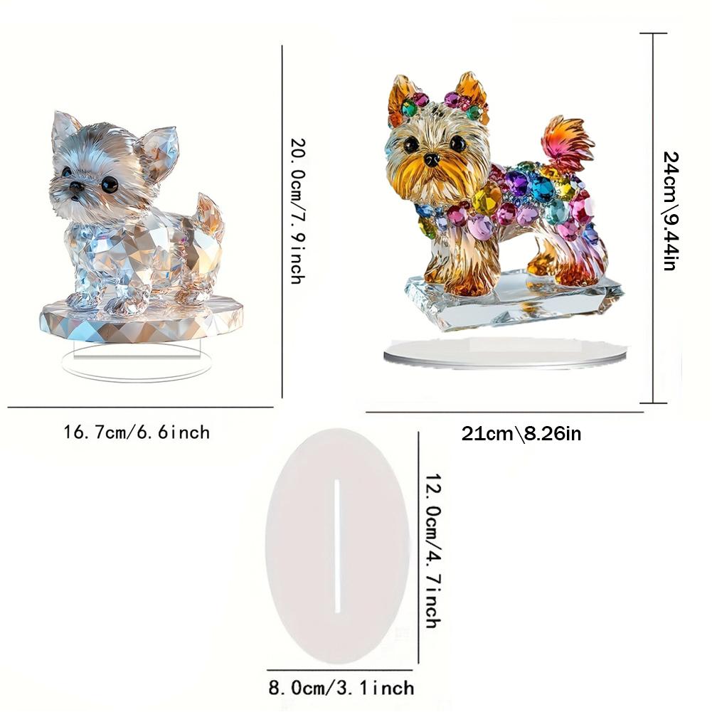 Acrylic Stand-figurine "Puppy" for Interior