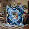 Coventry City Fußball Druck Flanell Decke Weich Warm Sofa Bett Überwurf Decke Für Zuhause Büro Schlafzimmer