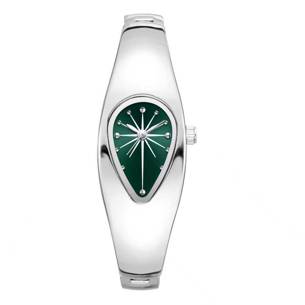 Y2k Quartz Watch Men Women Dpecial Blade Water Drop Vintage Creative Blade Design High Quality Steel Unique Bracelet Men Watch