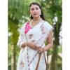 Beautiful Floral Embroidery all Over The Saree