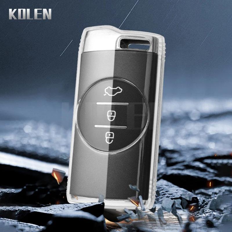 Tpu Car Key Remote Case Cover Shell Fob For Chery Tiggo 7 Pro 8 Pro Exeed Tiggo 2 3X Arrizo 5 Pro Gx 5X Eq7 Key Protector Holder