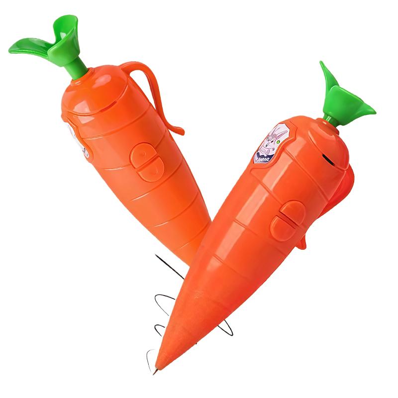 Cartoon Anime Carrot Voice Pen - Real Sound Recorder Function, Write And Record Cute Toy Gift For Student