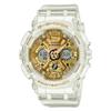 Casio G-Shock Mid-Size Model GMA-S120SG-7AJF Women's Watch with Clear Skeleton