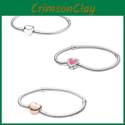 Heart-shaped Snake Chain Bracelet A Gift Of Love And Style
