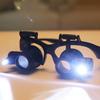 Magnifying Glasses Magnifier Wearing Magnifier 10X/15X/20X/25X With LED Light For Reading Jewelers Watchmaker Repair Wearing