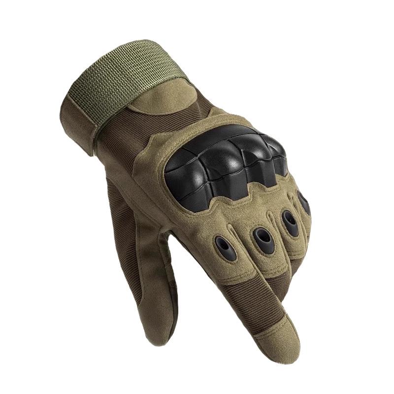 The tactical style of outdoor gloves with cut-resistant reinforcement protection is very suitable for hiking and camping