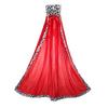 Dog King Transformation Cape Clothing Costume Prince Cosplay Halloween Crown 2-Piece Set Funny Pet Hat Party Cute Wear Medium Large Birthday Photo Red